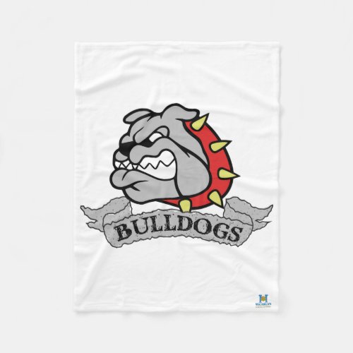 Mason Bulldogs Fleece Blanket