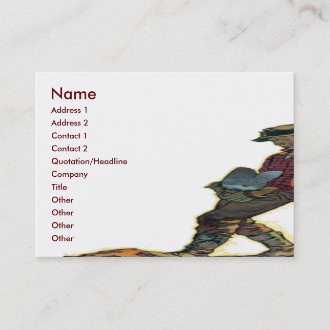 Mason Business Card (Front)
