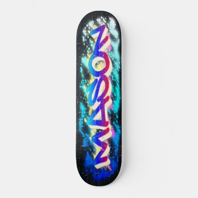 MASON Customized Graffiti Skateboard (Front)