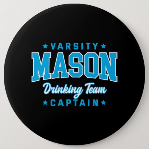 Mason Drinking Team Captain Ohio Craft Beer OH Bre Button