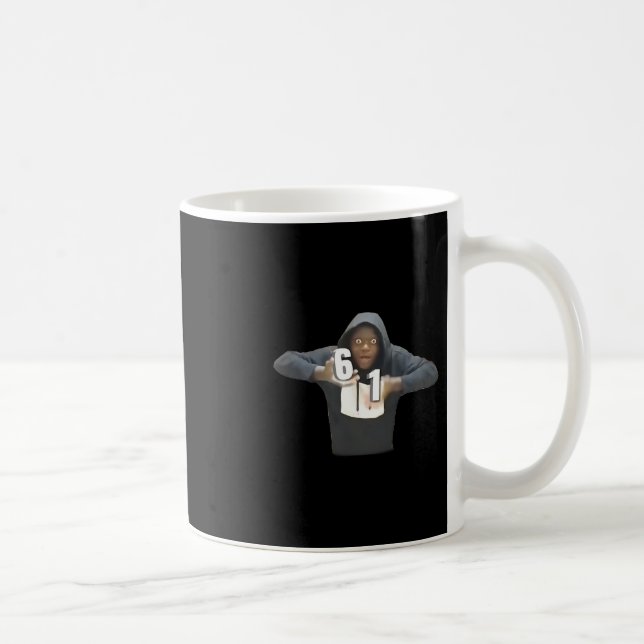 Mason Ice Cream Drip 61 Six Sixty One Meme Gen Alp Coffee Mug (Right)