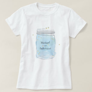 Mason Jar and Fireflies T-Shirt
