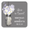 Mason Jar and White Daisies Wedding