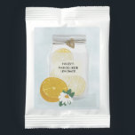 Mason Jar Custom Label Lemonade Mix<br><div class="desc">This delightful lemonade mix is a sweet and tangy tribute to the bride-to-be that adds a refreshing twist to her upcoming bridal shower. This exquisite blend is more than just a beverage—it's a celebration in a jar, beautifully presented with a hand-painted illustration of a charming mason jar adorned with sun-kissed...</div>