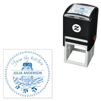 Mason Jar From the Kitchen Self-inking Stamp