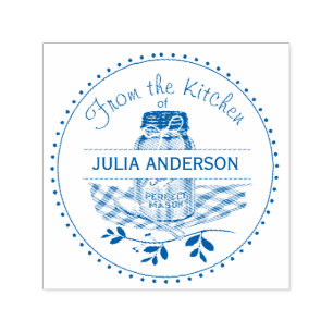 Mason Jar From the Kitchen Self-inking Stamp