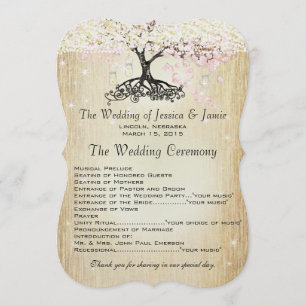 Mason Jar Pink Rose Gold Heart Leaf Tree Program