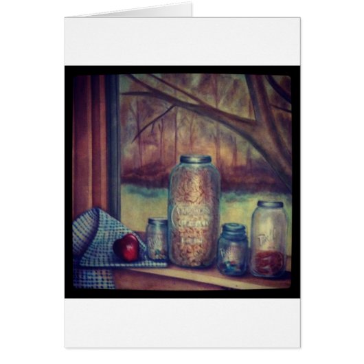 mason jar still life cards (Front)
