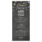 Mason Jar & String Lights Chalkboard Wedding Menu