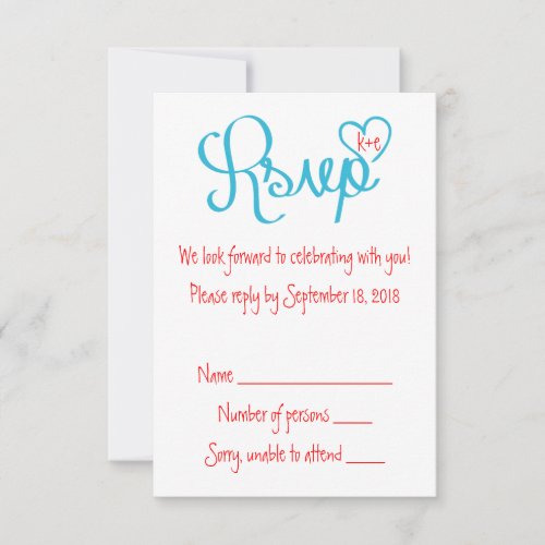 Mason Jar Wedding RSVP Personalized Invite