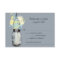 Mason Jar & Wildflowers RSVP Card