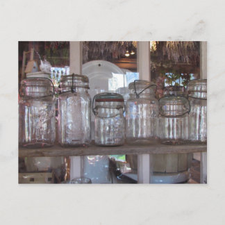 Mason Jars - Postcard