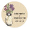 Mason Jars with Autumn Wildflowers