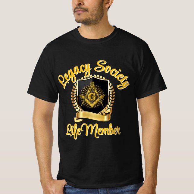Mason Life member T-Shirt (Front)