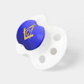 Mason Masonic with Gradient Blue Pacifier | Zazzle