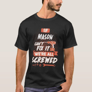 MASON Name, MASON family name crest T-Shirt