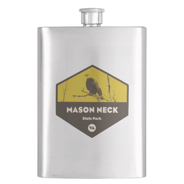 Mason Neck State Park Flask (Front)
