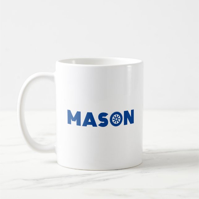 Mason Petrol Head Coffee Mug (Left)
