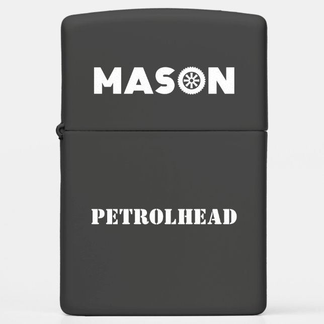 Mason Petrolhead Zippo Lighter (Front)