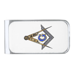 mason silver finish money clip