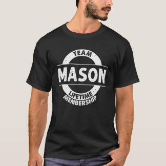 Mason Surname Family Tree Birthday Reunion Idea T-Shirt