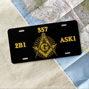 mason tag license plate