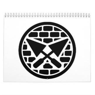 Mason trowel calendar