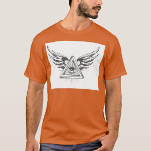 Masonic All seeing Eye inside Triangle T-Shirt