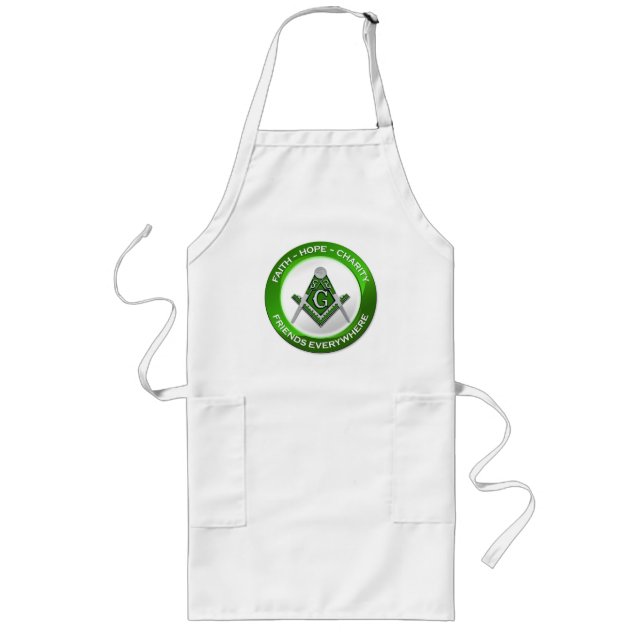 Masonic Apron - Green (Front)