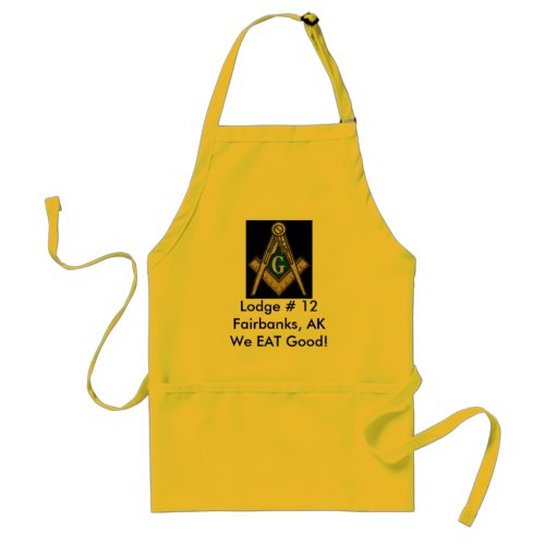 Masonic Apron We EAT Good