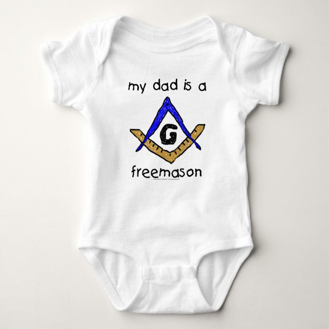 Masonic Baby - Bodysuit (Front)
