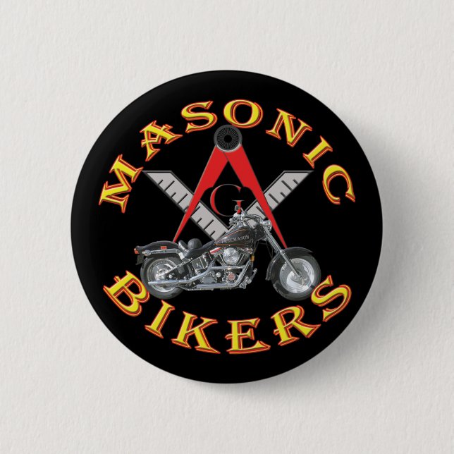 Masonic Bikers Button (Front)