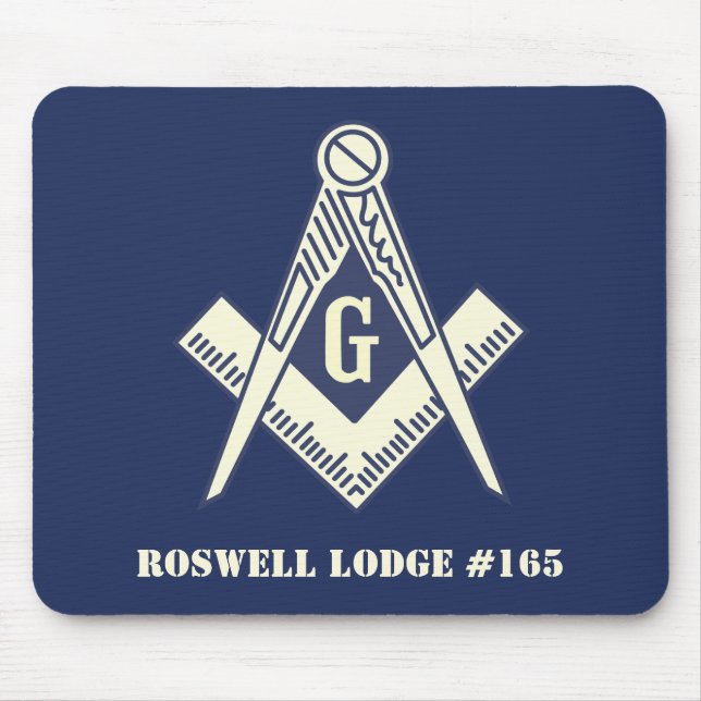 Masonic Blue Lodge Mouse Pad (Front)