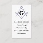 Masonic Business Card 3