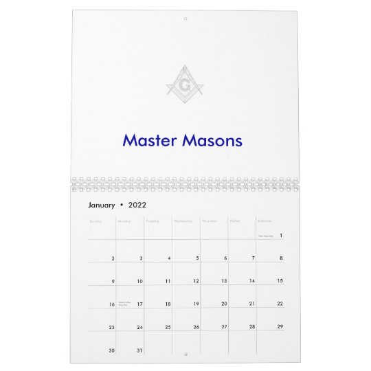 Masonic Calendar