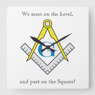 Masonic Clock