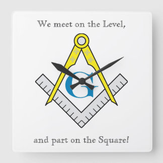 Masonic Clock
