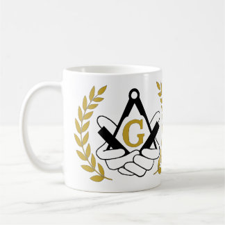 Masonic coffee mug
