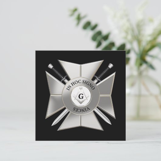 Masonic cross (Standing Front)