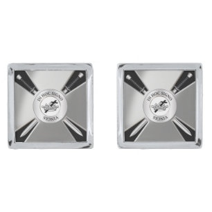 Masonic cross cufflinks