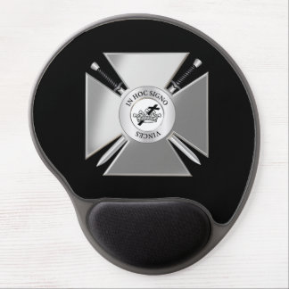 Masonic cross gel mouse pad