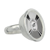 Masonic cross ring (Side)