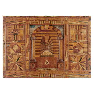 Masonic Cutting Board