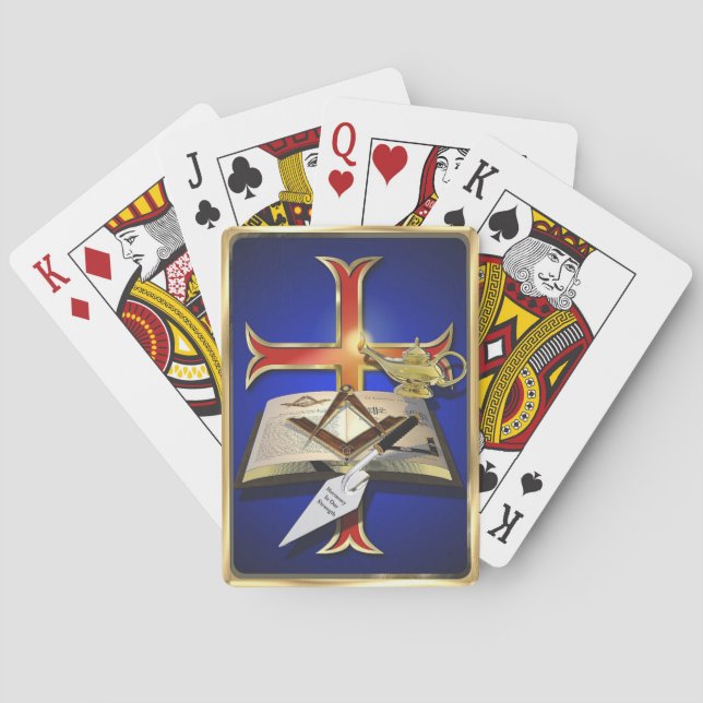 Masonic Education Poker Cards (Back)