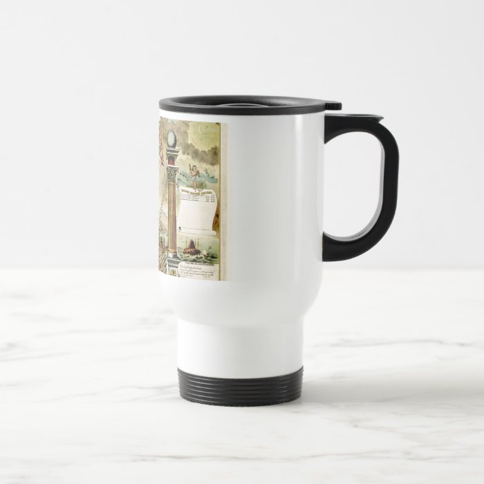 Masonic Emblematic Chart Coffee Mug