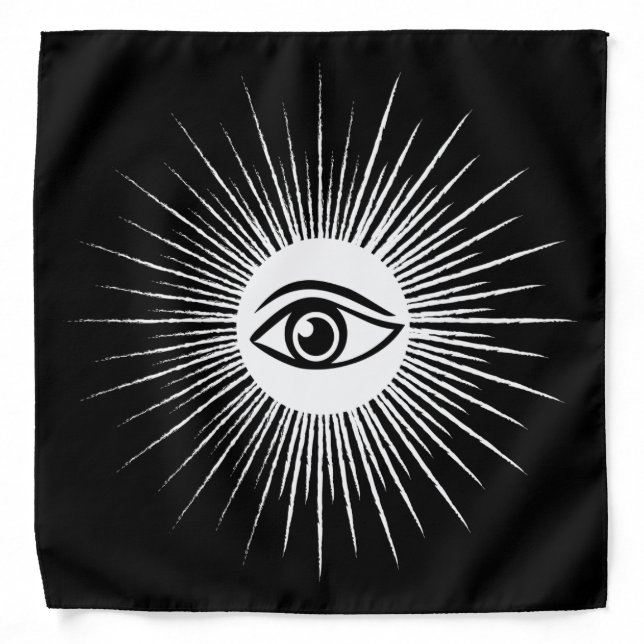 Masonic eye bandana (Front)