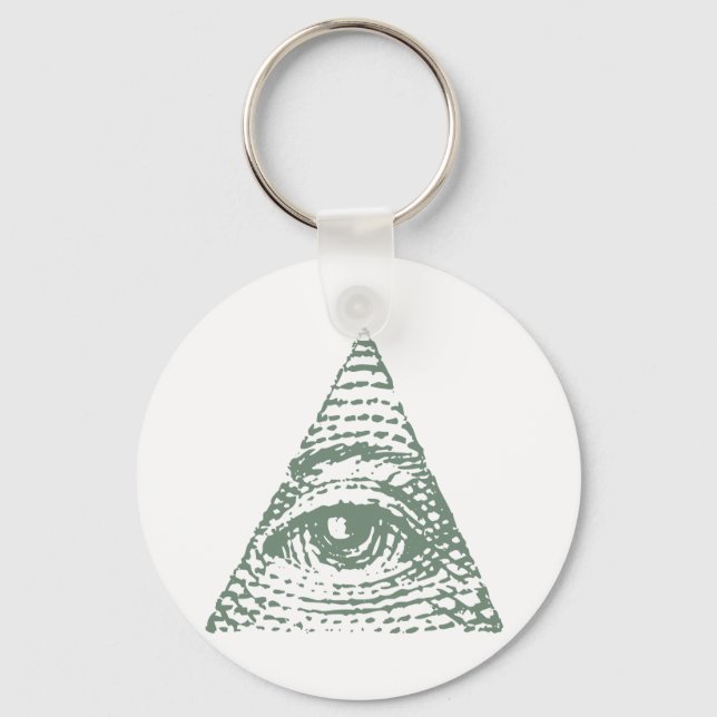 Masonic eye keychain (Front)