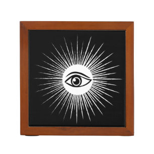 Masonic eye pencil holder