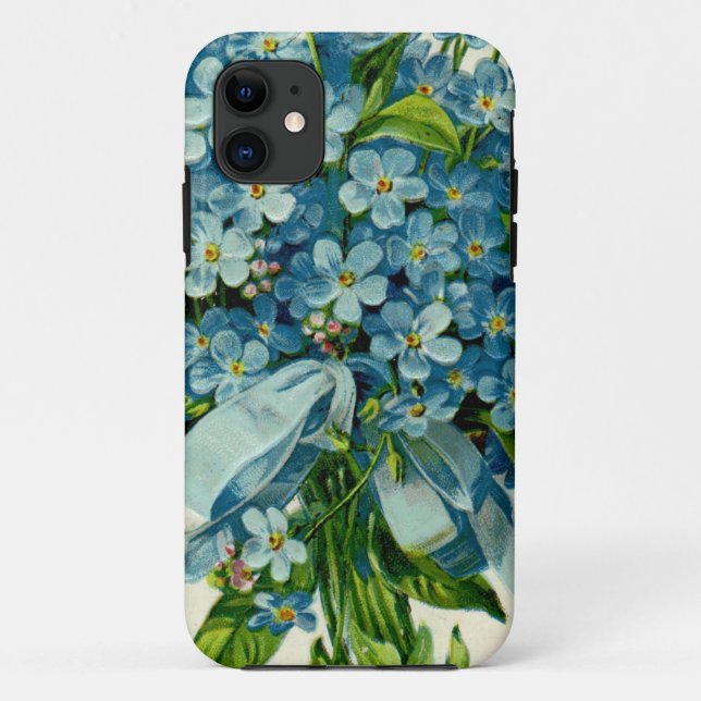 Masonic Freemason FORGET-ME-NOT Case-Mate iPhone Case (Back)
