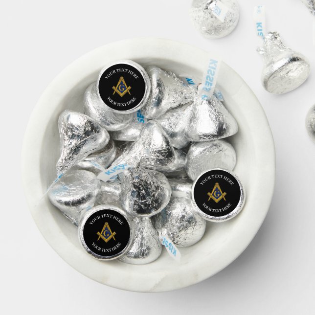 Masonic Freemason Square and Compass Blue  Hershey®'s Kisses® (Assorted)